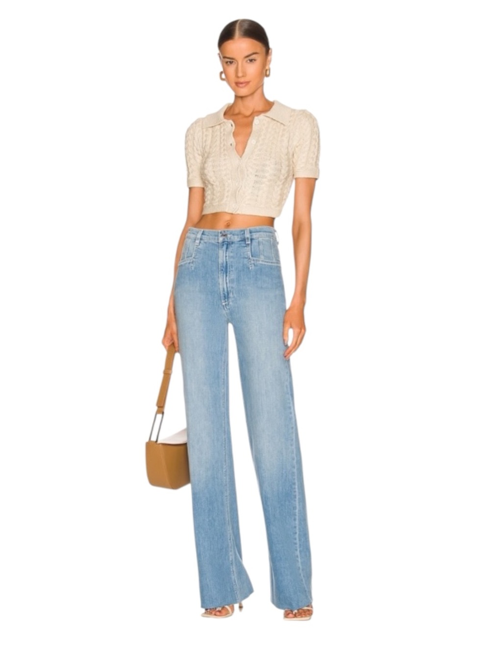 Favorite Daughter The Jordie High Rise Wide Leg Jeans